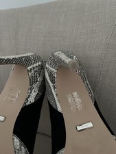 Reiss Black Suede and Leather Shoes