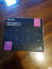 Byron Twin Plug-in Wireless Doorbell Set  With 2 Plugs No Batteries Required