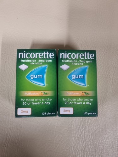Nicorette fruitfusion 2mg gum - nicorette,