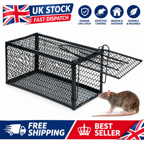 Large humane rat cage - large, trap