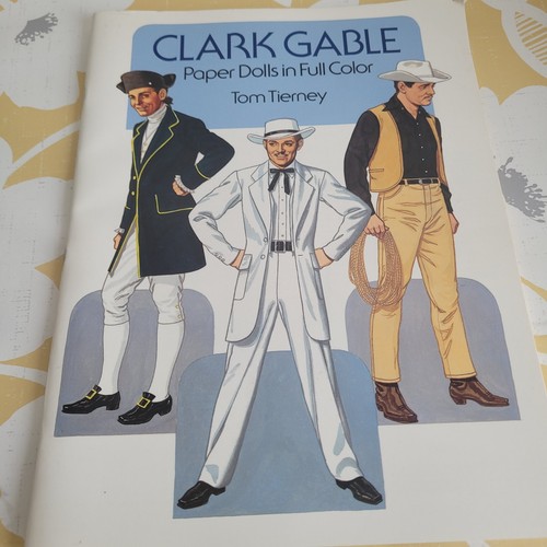 Vintage clark gable - vintage, paper