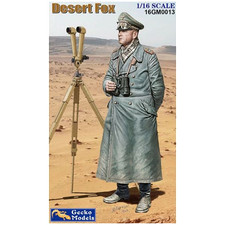Gecko Models 1:16 Scale Desert Fox Figure kit w/Trench Periscope Component Parts