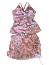 Womens Tankini Set M Pink