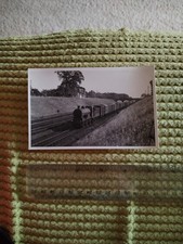 Vintage Photograph Unknown Northbound Goods Train St. Neots