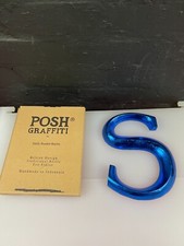 POSH GRAFFITI Decorative Blue