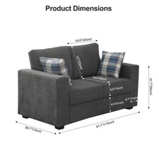 Panana 2, 3 Seater Linen