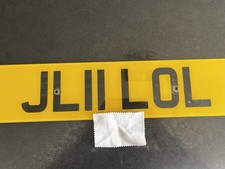 Private Number Plate 