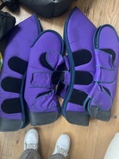 shires purple travel boots