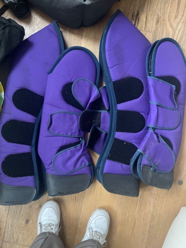 Shires purple travel boots - shires,