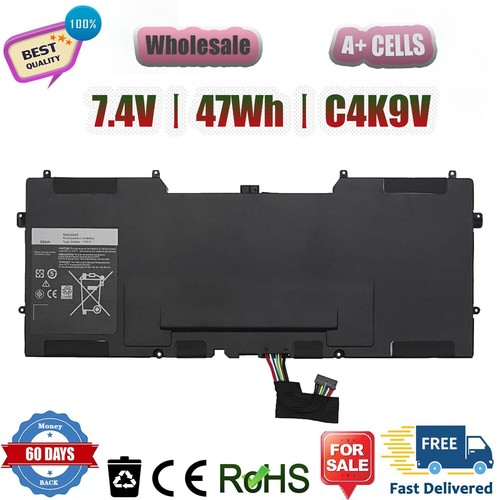 New c4k9v battery for dell - dell, xps