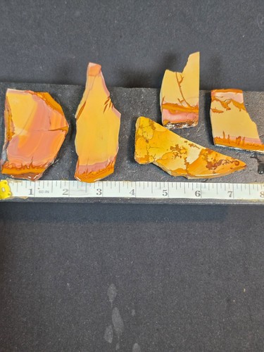 Red falcon jasper slabs - 5x,