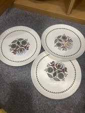 3x Royal Worcester Palissy