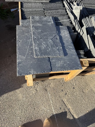 Natural grey slate - slate, tiles