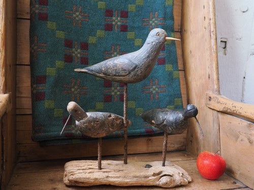 Antique shore bird decoys - antique,