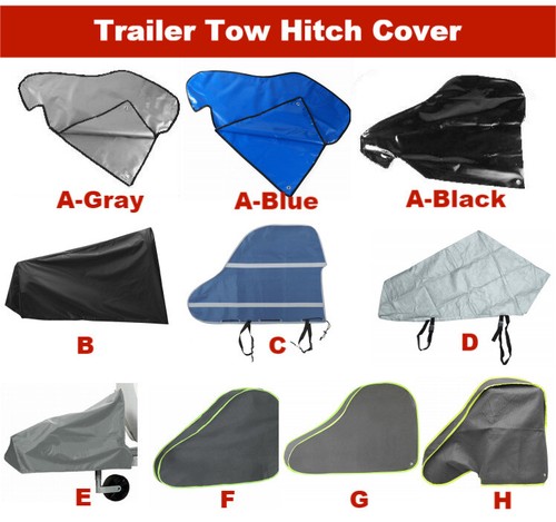 Caravan hitch cover trailer - hitch,