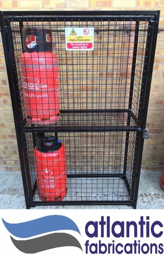 Gas bottle cylinder security - cylinder,