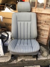 Mercedes Benz E Class W124 Passenger Front Seat in Grey Cloth Good Condition
