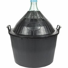 Glass wine demijohn - glass,