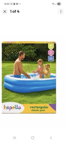Large inflatable swimming pool - large,