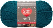 Red Heart Soft Yarn-Teal -