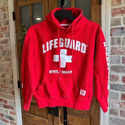 Lifeguard hoodie unisex red - hoodie,