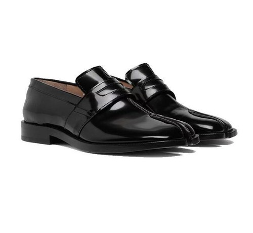 New women leather tabi split - new,