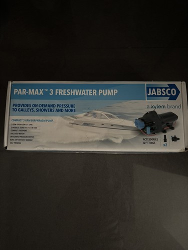 Jabsco 12v par max - 3, pressure