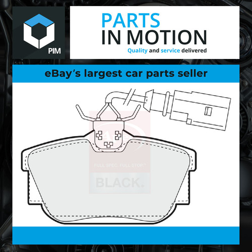 Brake pads set fits - pads,