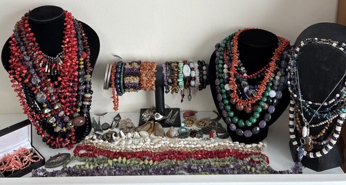 Semi precious stone jewellery - semi,