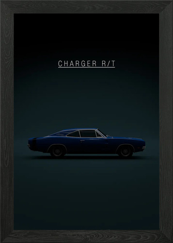 Dodge charger 1969 blue - charger,