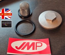 fits: PEUGEOT VIVACITY 125 ENGINE OIL FILTER DRAIN PLUG BOLT CAP COVER NEW UK:-)
