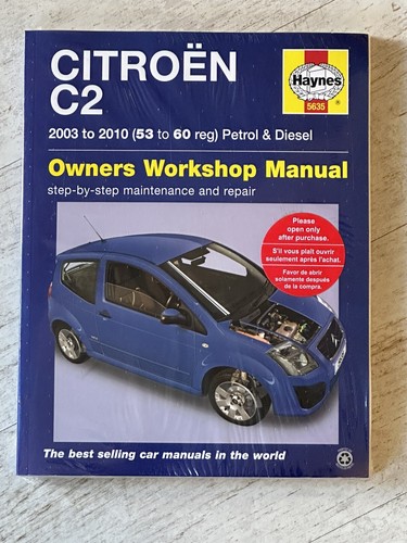 New haynes manual 5635 - 5635,