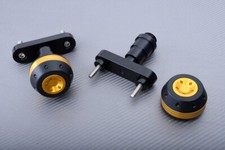 Gold Pair of Frame Sliders /