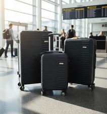 3pcs luggage set durable ABS