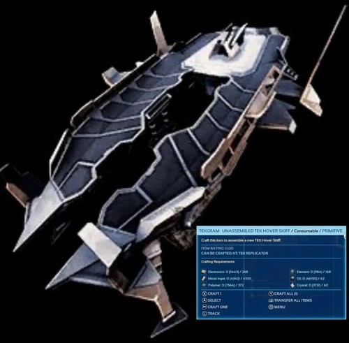 Skiff crafting only - crafting, no