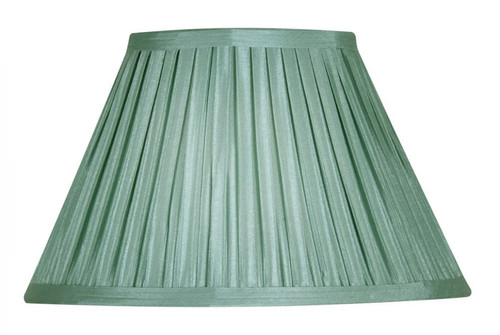 Lampshade green tapered - lampshade,
