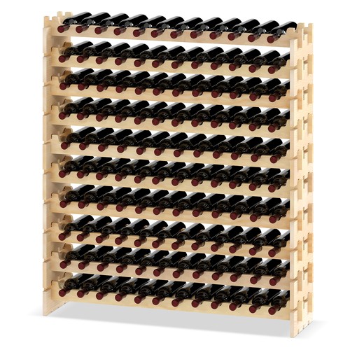 Costway 120 bottles wine rack - 120,
