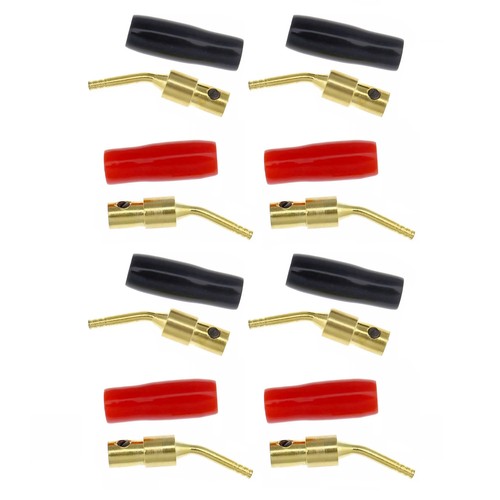 8pcs audiocrast gold plated - 8pcs,