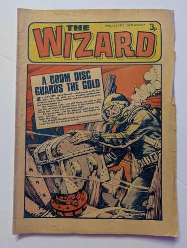 Wizard comic march 24th 1973 - wizard, 1973.