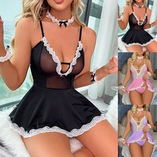 Women Sexy Lace Naughty Maid