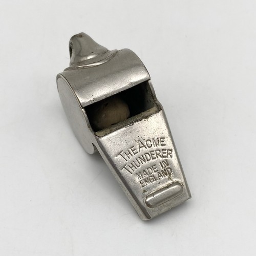 Vintage police whistle - vintage,