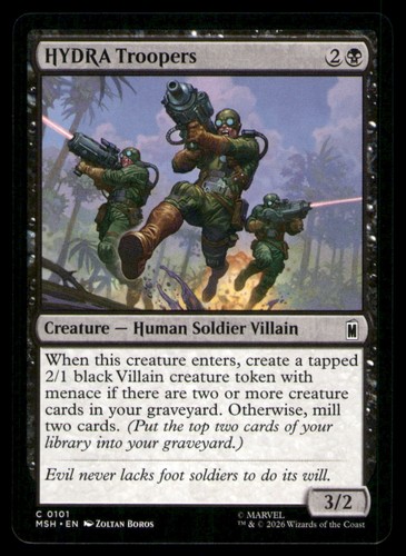 Hydra troopers marvel super - troopers,