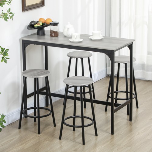 Homcom piece bar table - piece,