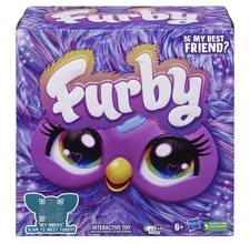 Furby Electronic Plush Toy with Sounds for Kids, Plush Toys, Interactive