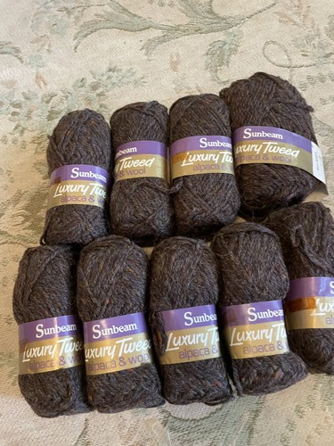 Luxury tweed alpaca wool 50g - &,