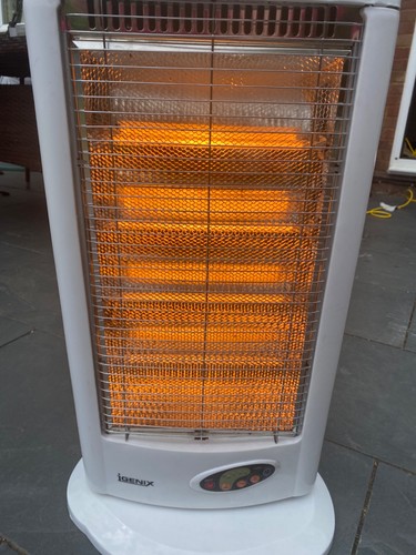 Halogen heater 6kw 3 - heater, 1.6kw