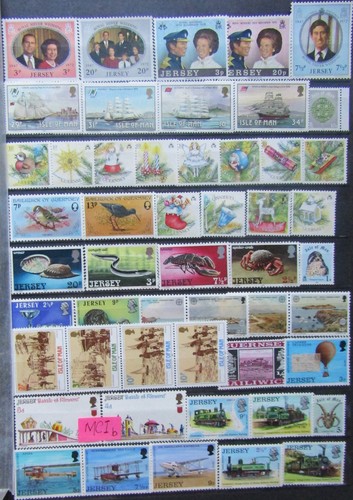 Channel islands stamps - (mcib),