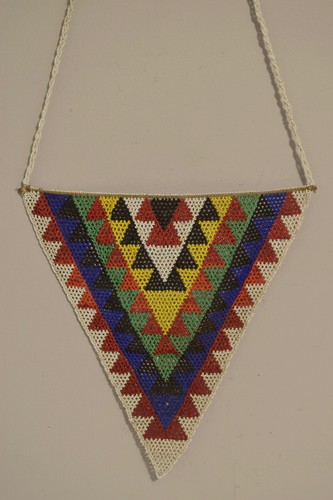 Necklace african zulu woman - necklace,