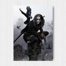 THE CROW MOVIE POSTER VINTAGE CLASSIC PRINT WALL ART FILM  A4 A3 SIZE