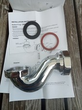 Brand New Burlington Shallow P Trap, CW3 Chrome